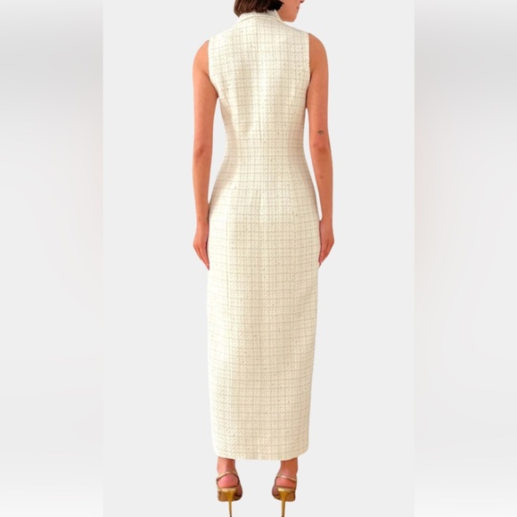 Amanda Uprichard Keanu Maxi Button Front Dress NWT - Picture 2 of 7